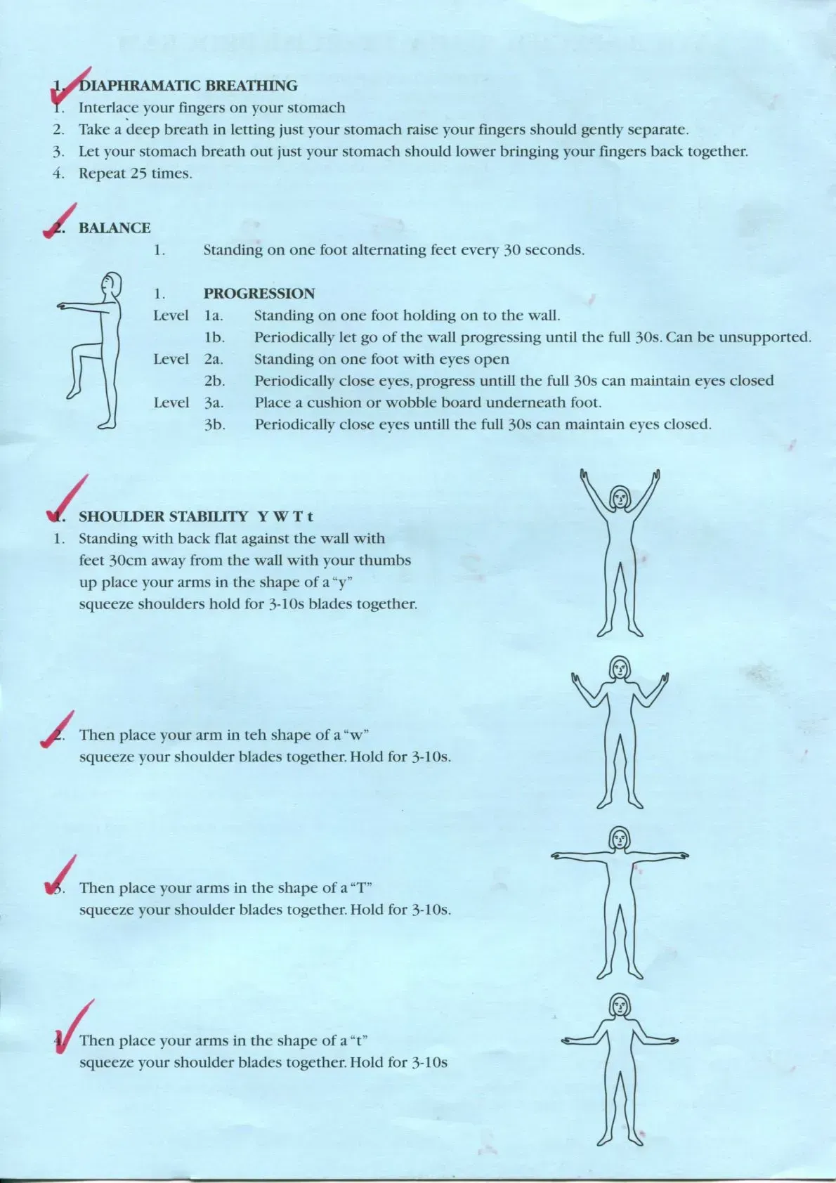 Exercise Brochure