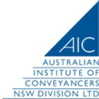 Australian Institute of Conveyancers NSW Division Limited