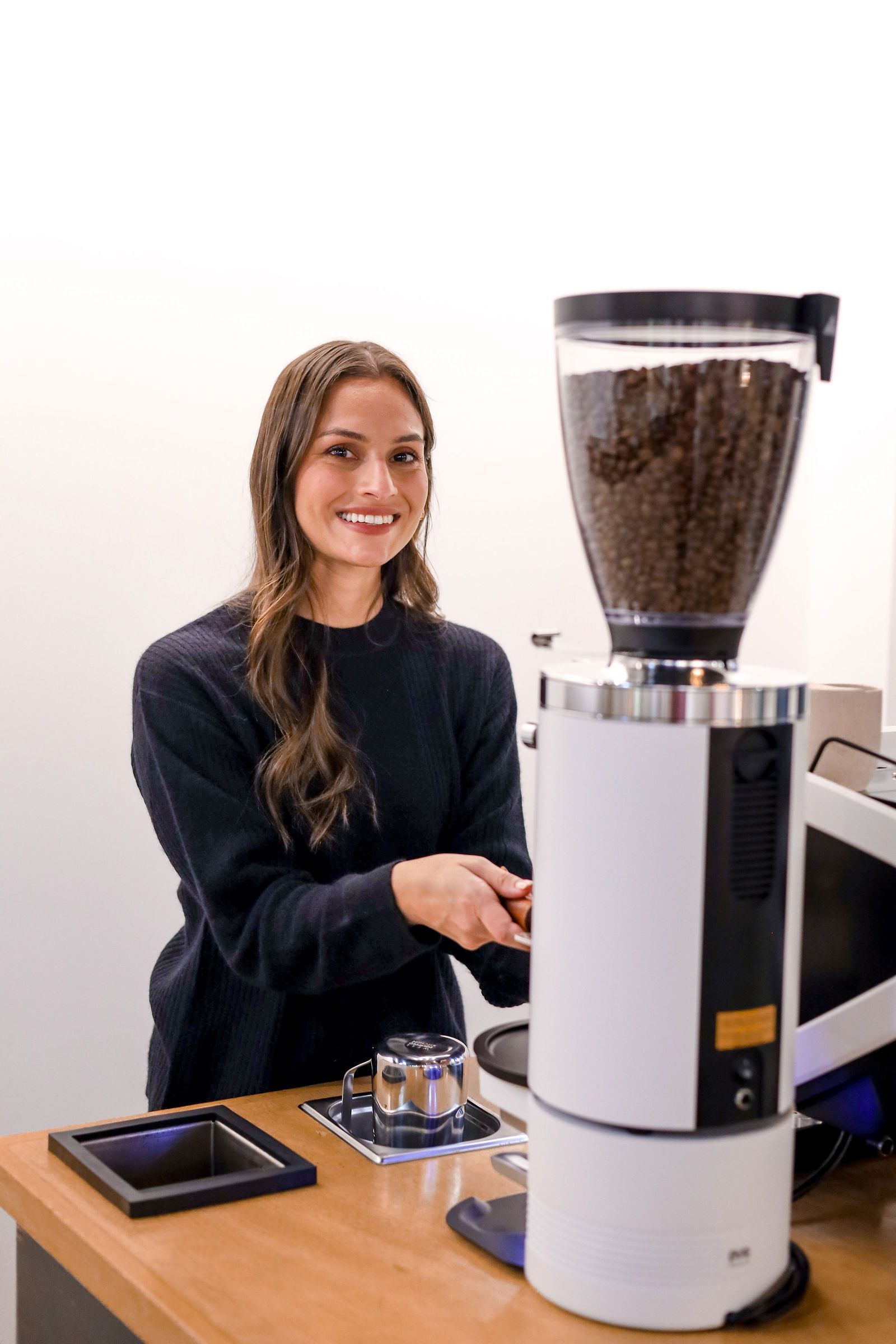 strategic branding shoot for coffee company 