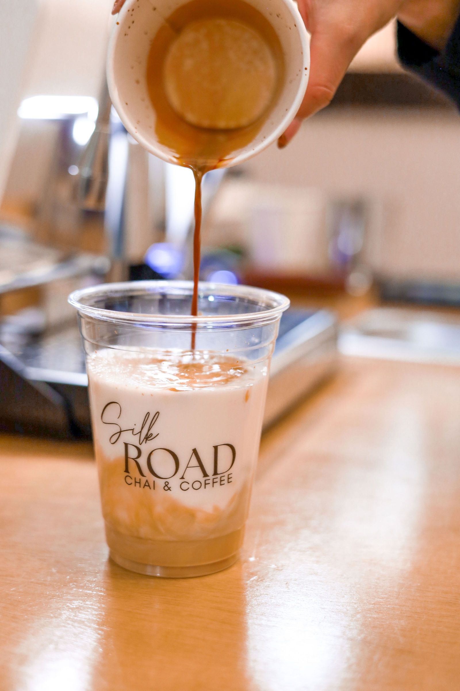 strategic branding shoot for coffee company 