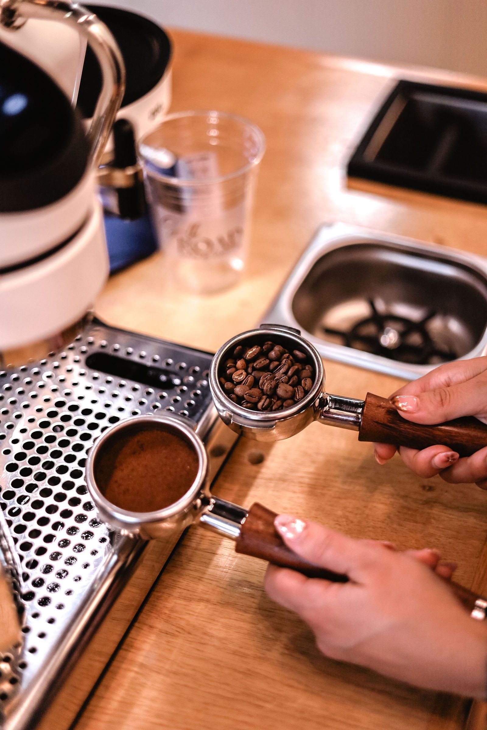 strategic branding shoot for coffee company 