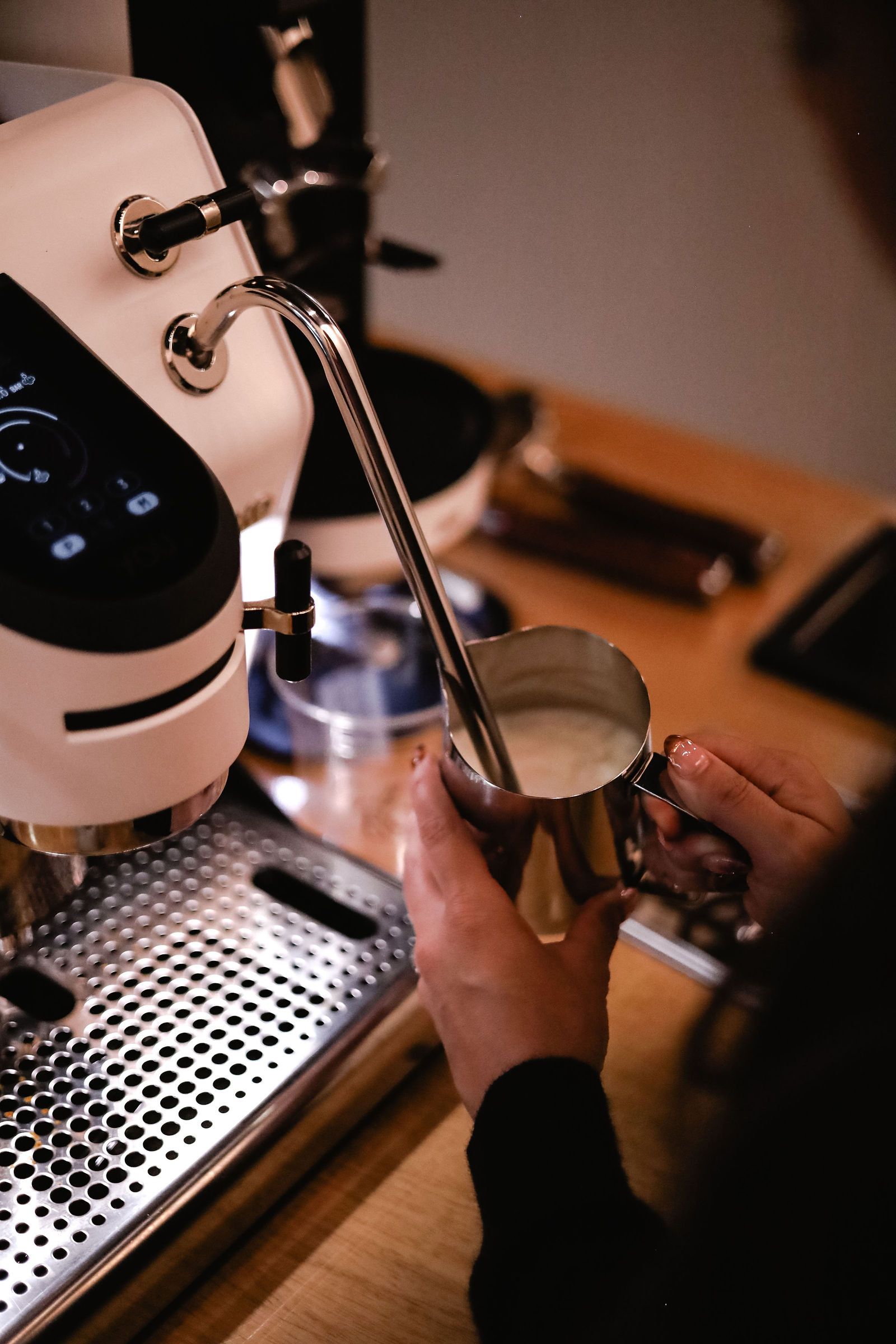 strategic branding shoot for coffee company 