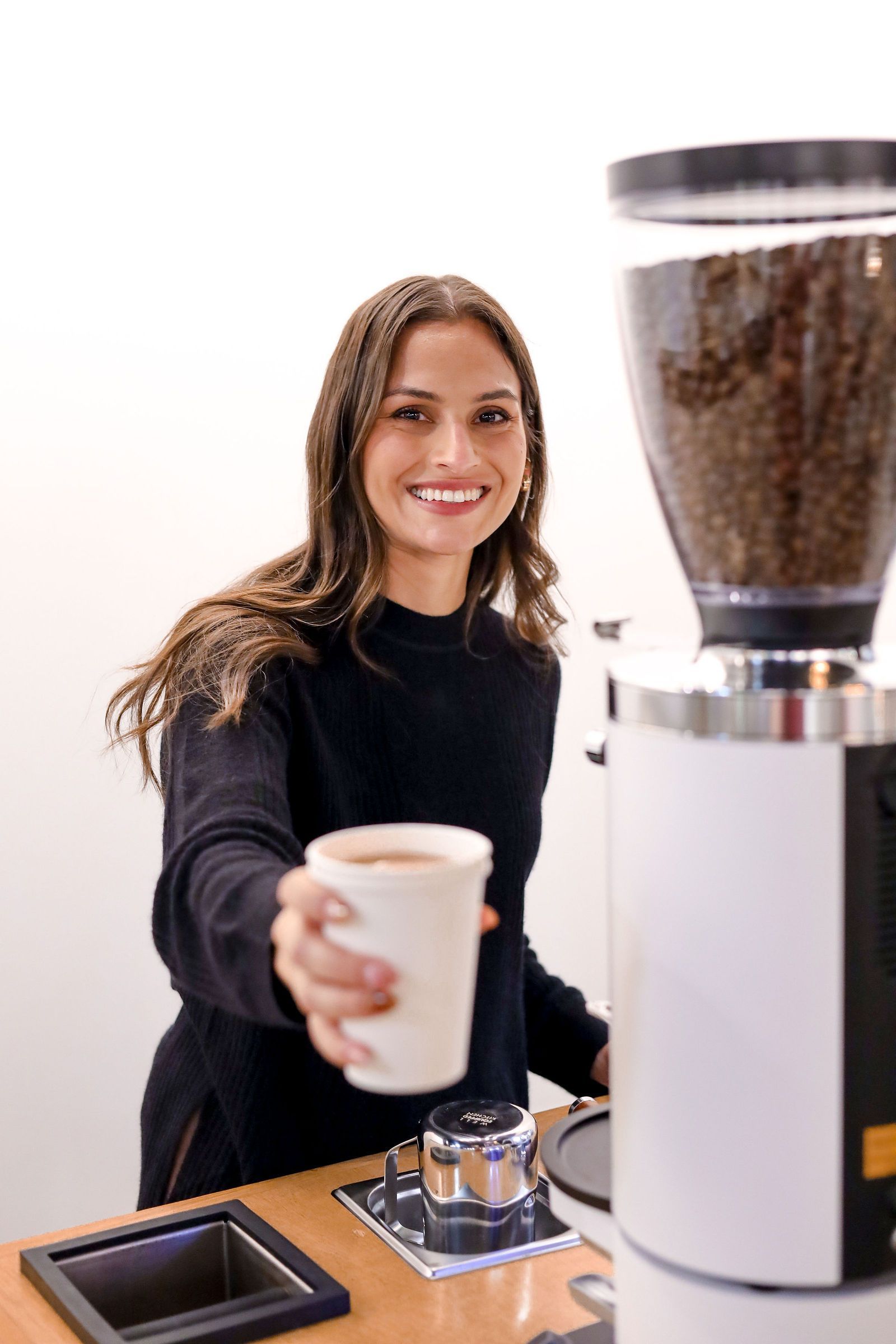 strategic branding shoot for coffee company 