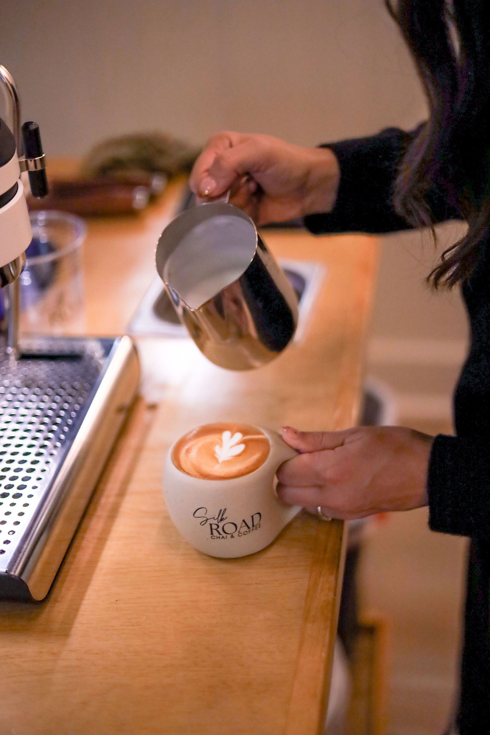 strategic branding shoot for coffee company 