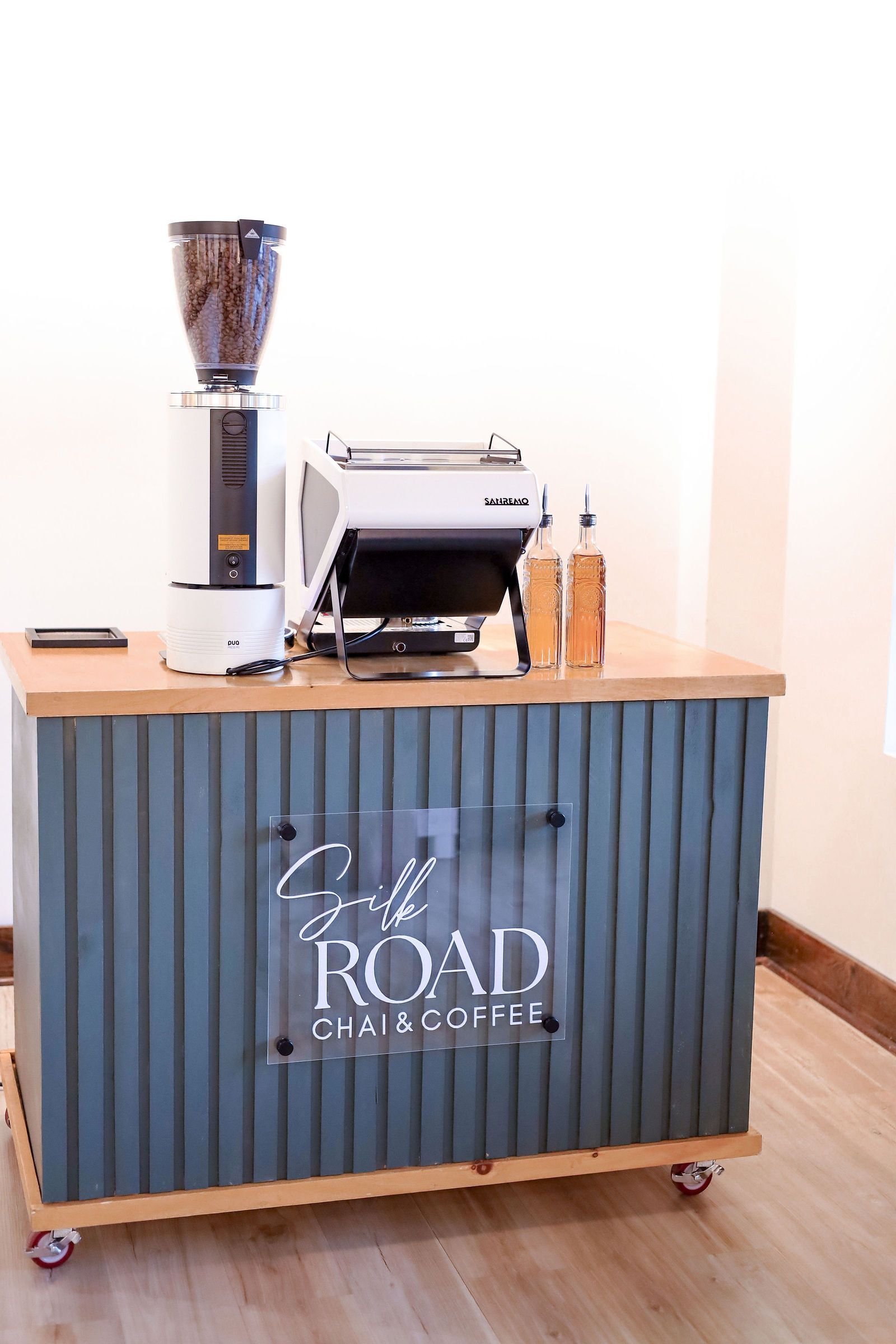 strategic branding shoot for coffee company 