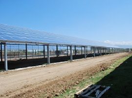 Impianto fotovoltaico su serre Oristano, Sardegna