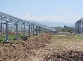 Impianto fotovoltaico su serre Oristano, Sardegna