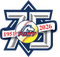 PONY Baseball and Softball 75th anniversary logo with 1951 and 2026 over navy star and baseball