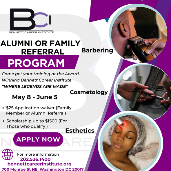 Cosmetology & Barber Career Institute | Washington, DC | Bennett Career ...