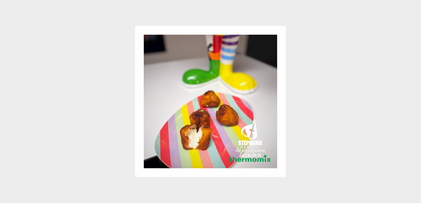 🧑‍🎄 Croquettes de Camembert à la Teapenade au Thermomix 🧑‍🎄