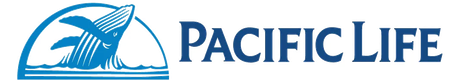 Pacific Life logo with blue sailboat icon and company name