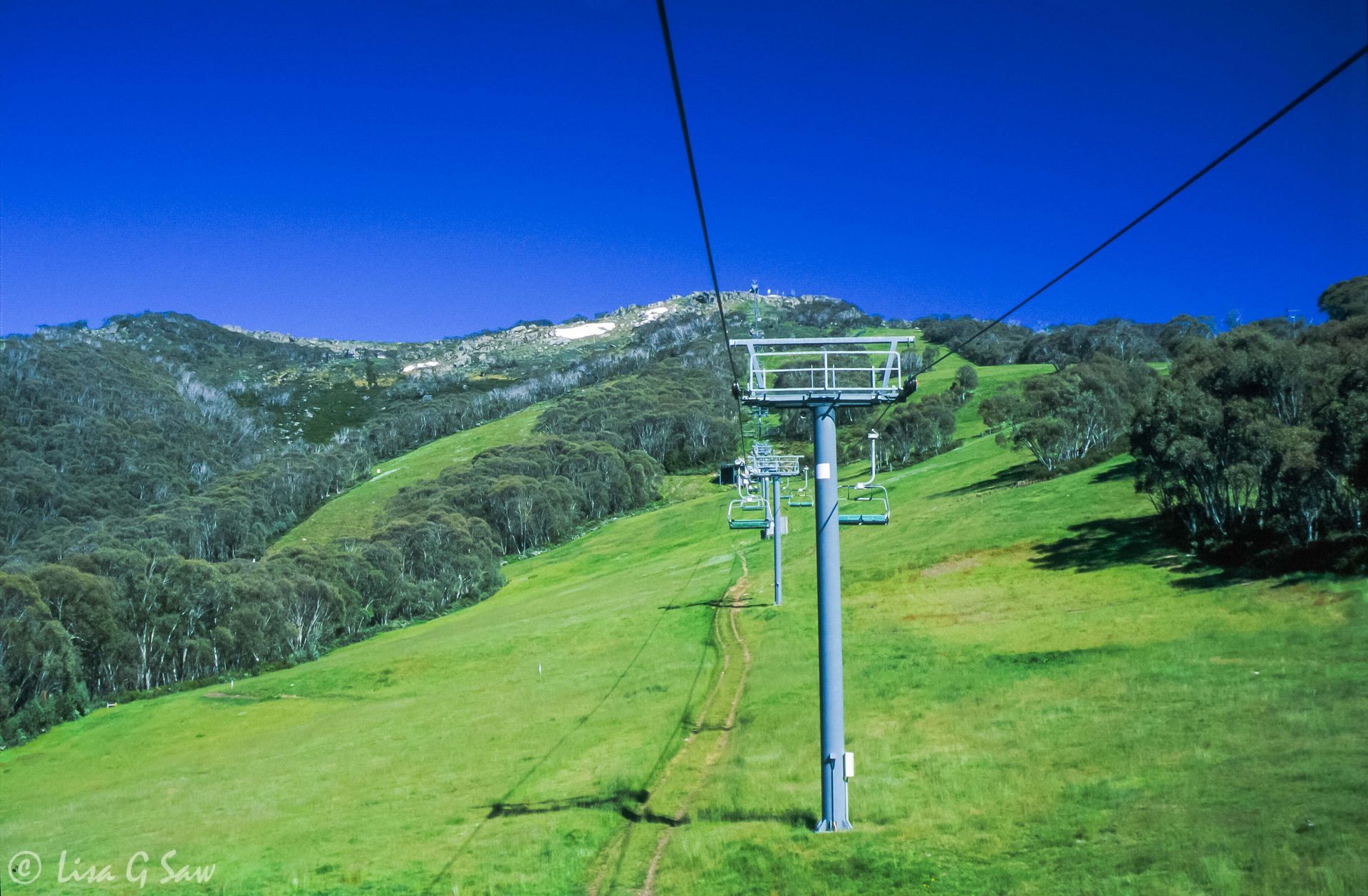 Threadbo ski lift, Mt Kosciuszko National Park, New South Wales