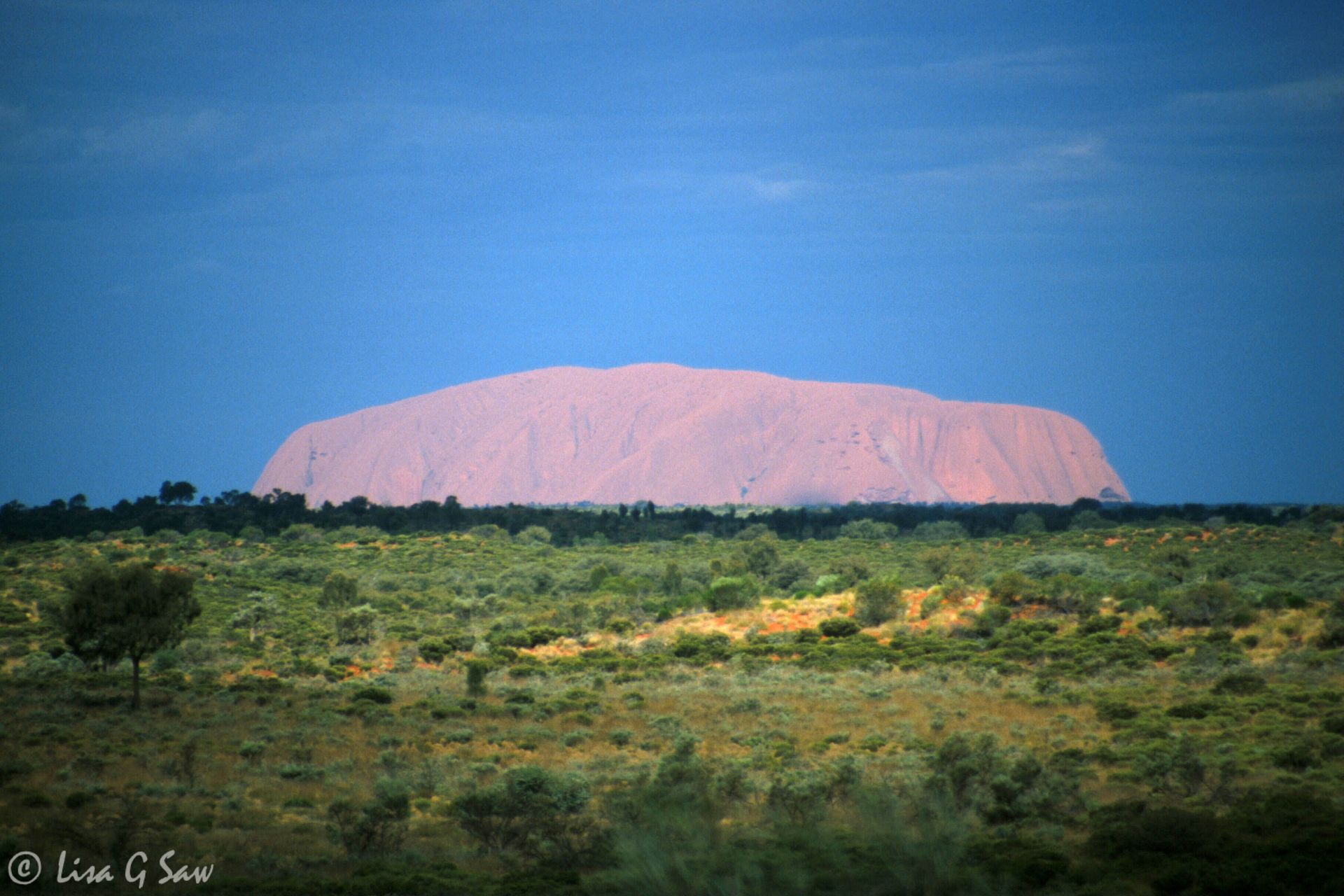 Uluru in a different light