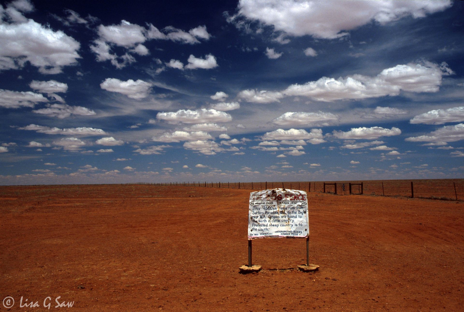 The Dog Fence, Outback Australia