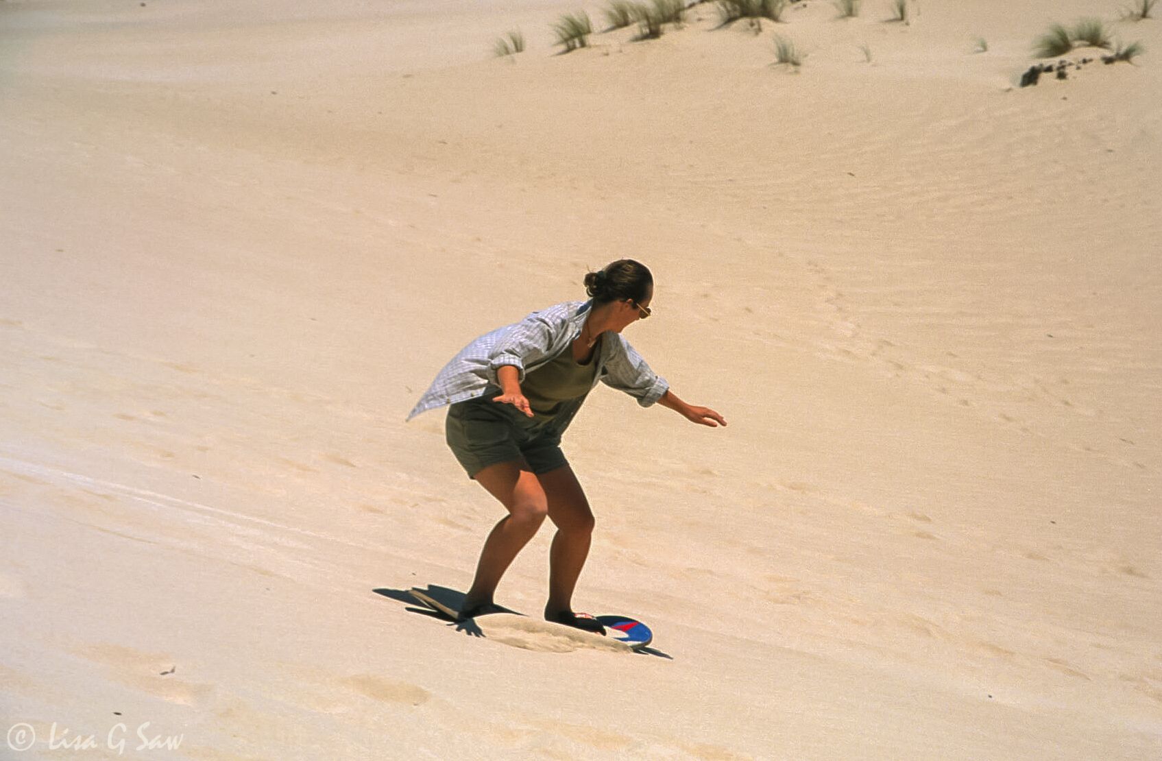 Sandboarding, Little Sahara, Kangaroo Island