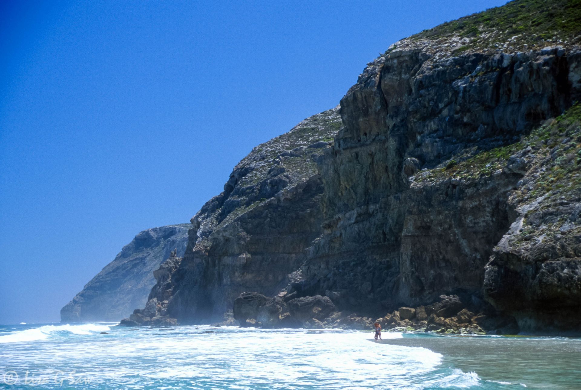 Dramatic coastline at Ravine des Cesoars, Kangaroo Island