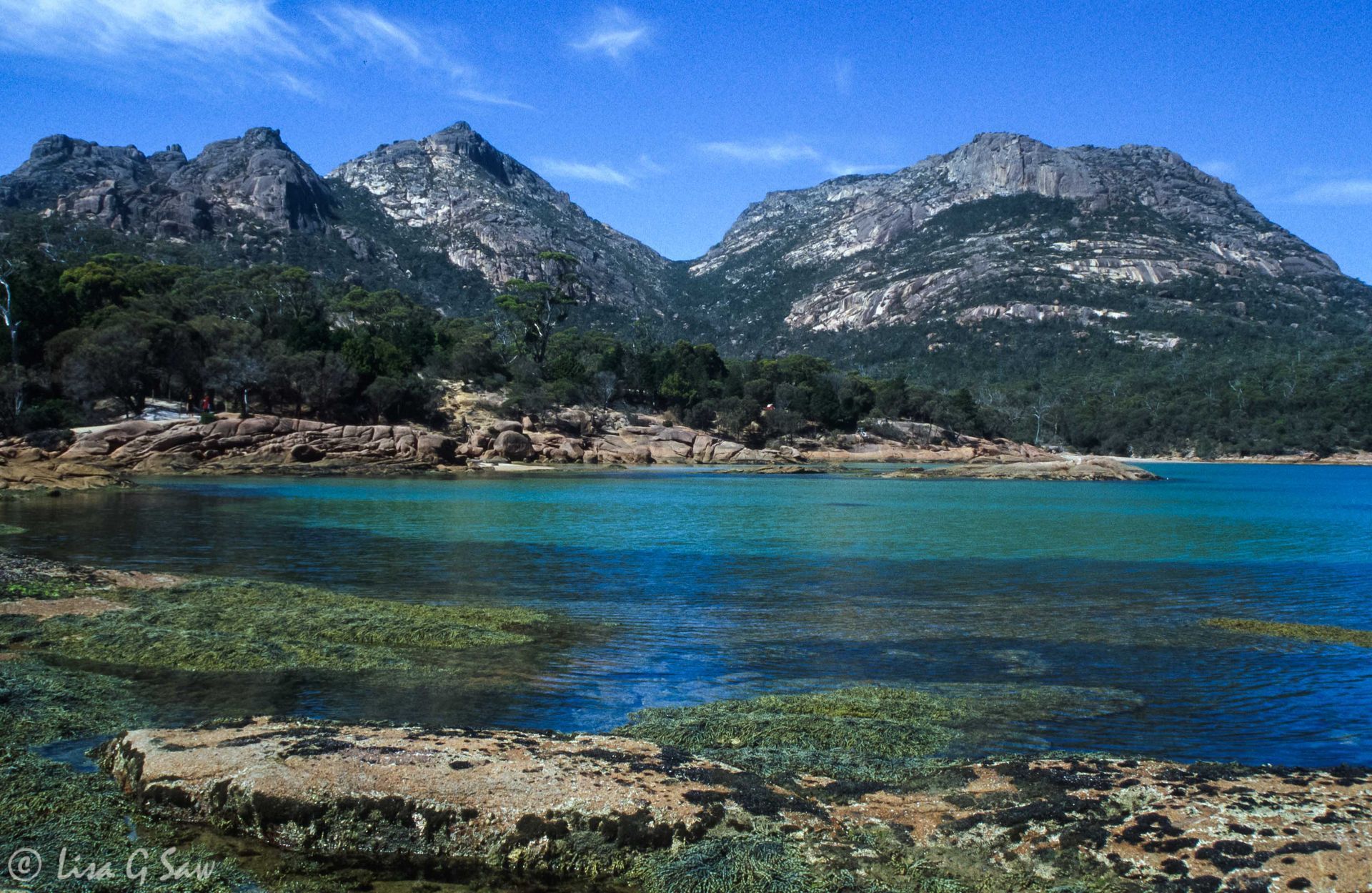 The Hazards, Honeymoon Bay in Freycinet National Park