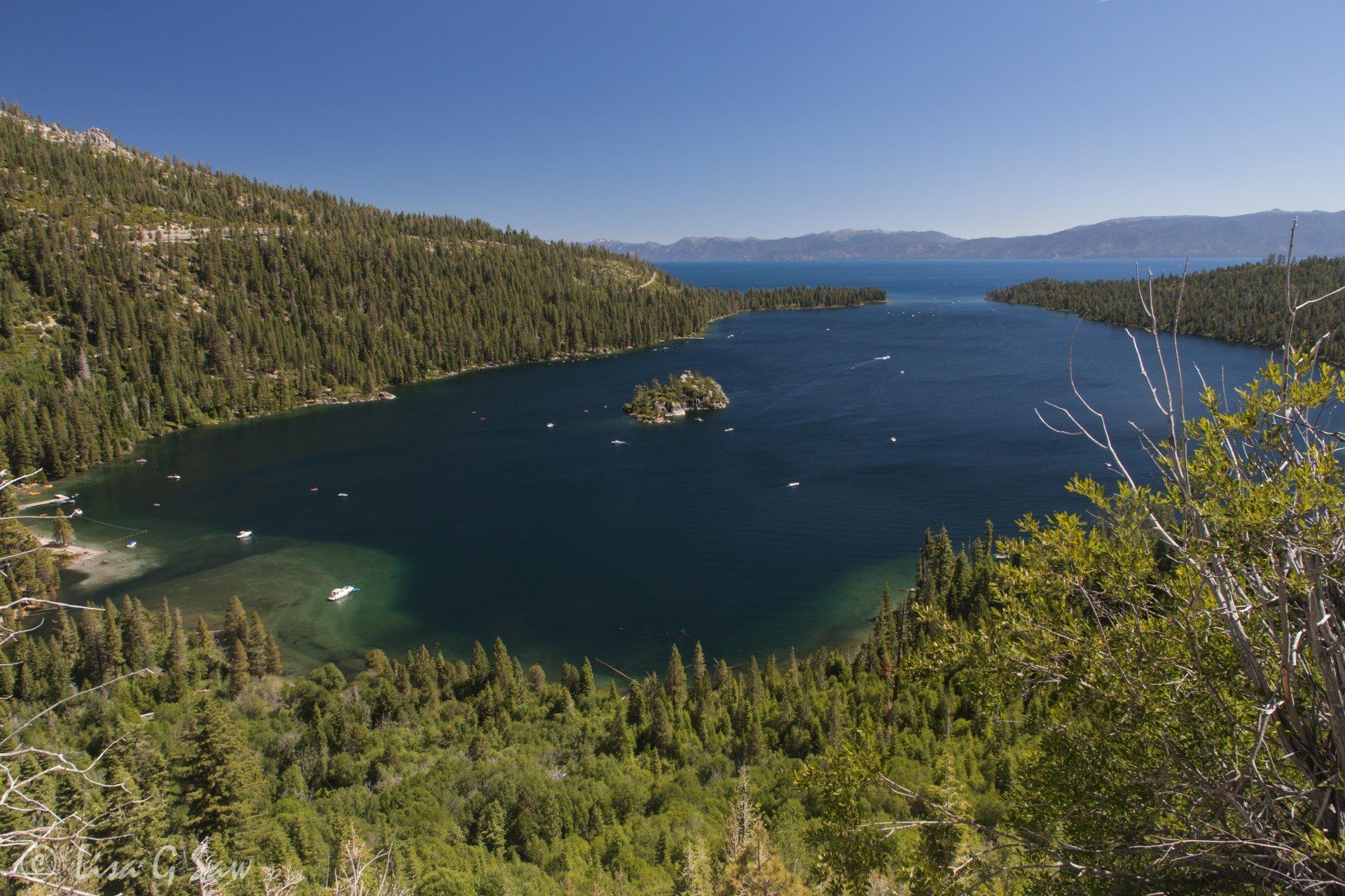 Emerald Bay on Lake Tahoe