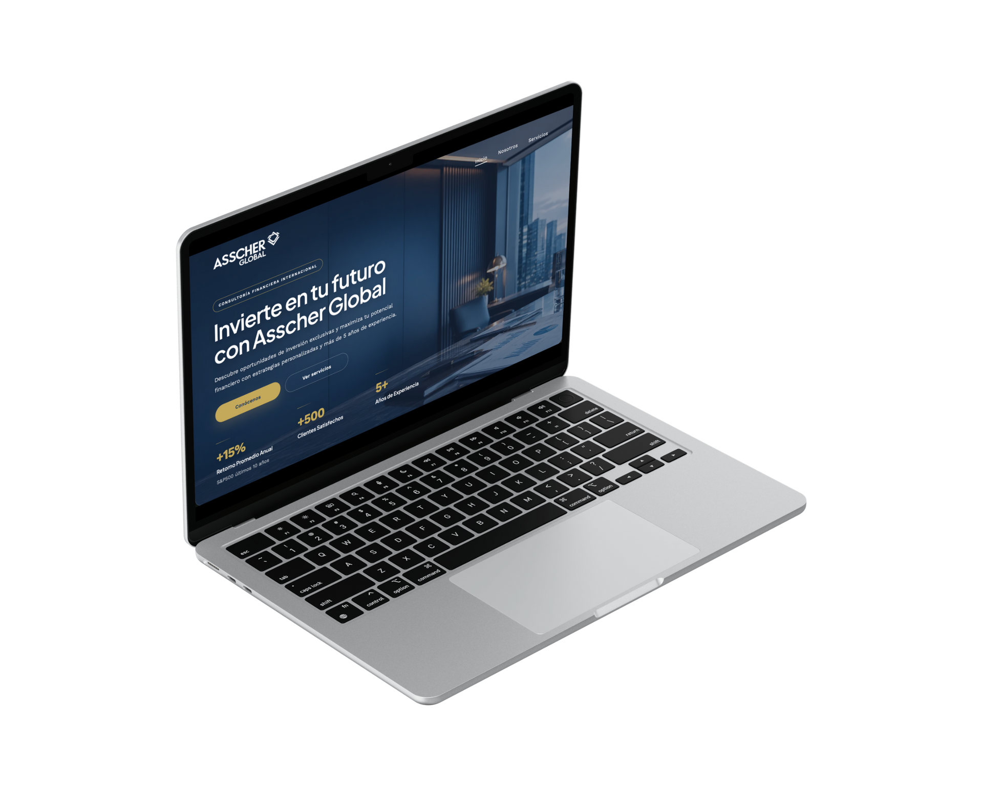 Proyecto de diseño web para Asscher Global