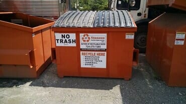 Dumpster Retriever box - recycling center in Pittsburgh, PA Dumpster Retriever box - recycling center in Pittsburgh, PA