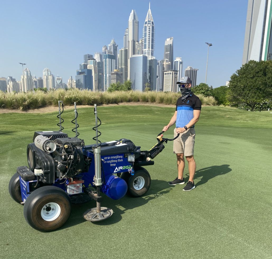 Emirate’s Golf Club, Dubai Air2g2