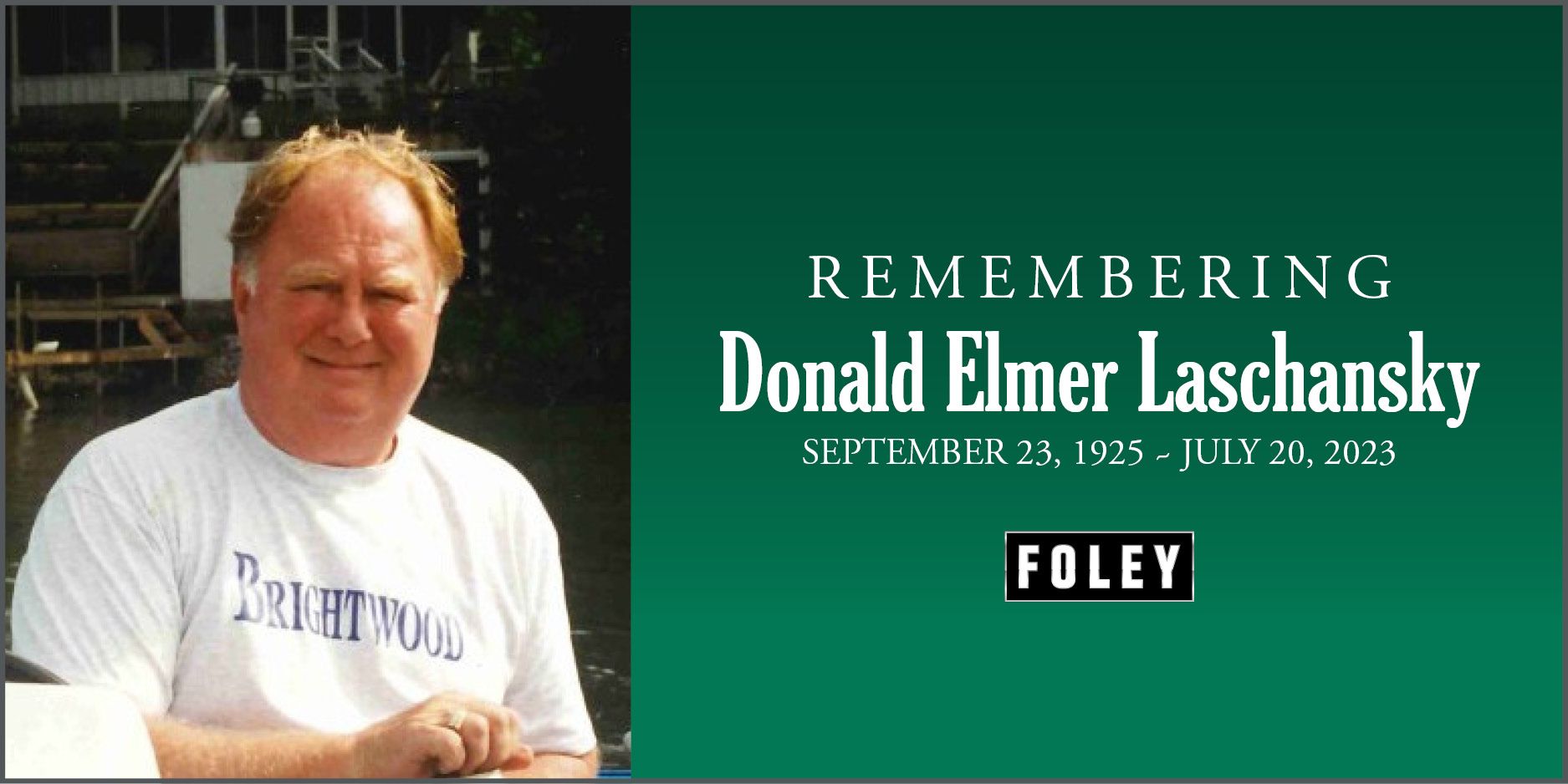 Remembering Donald Elmer Laschansky