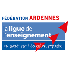 A logo for federation ardennes la ligue de l' enseignement