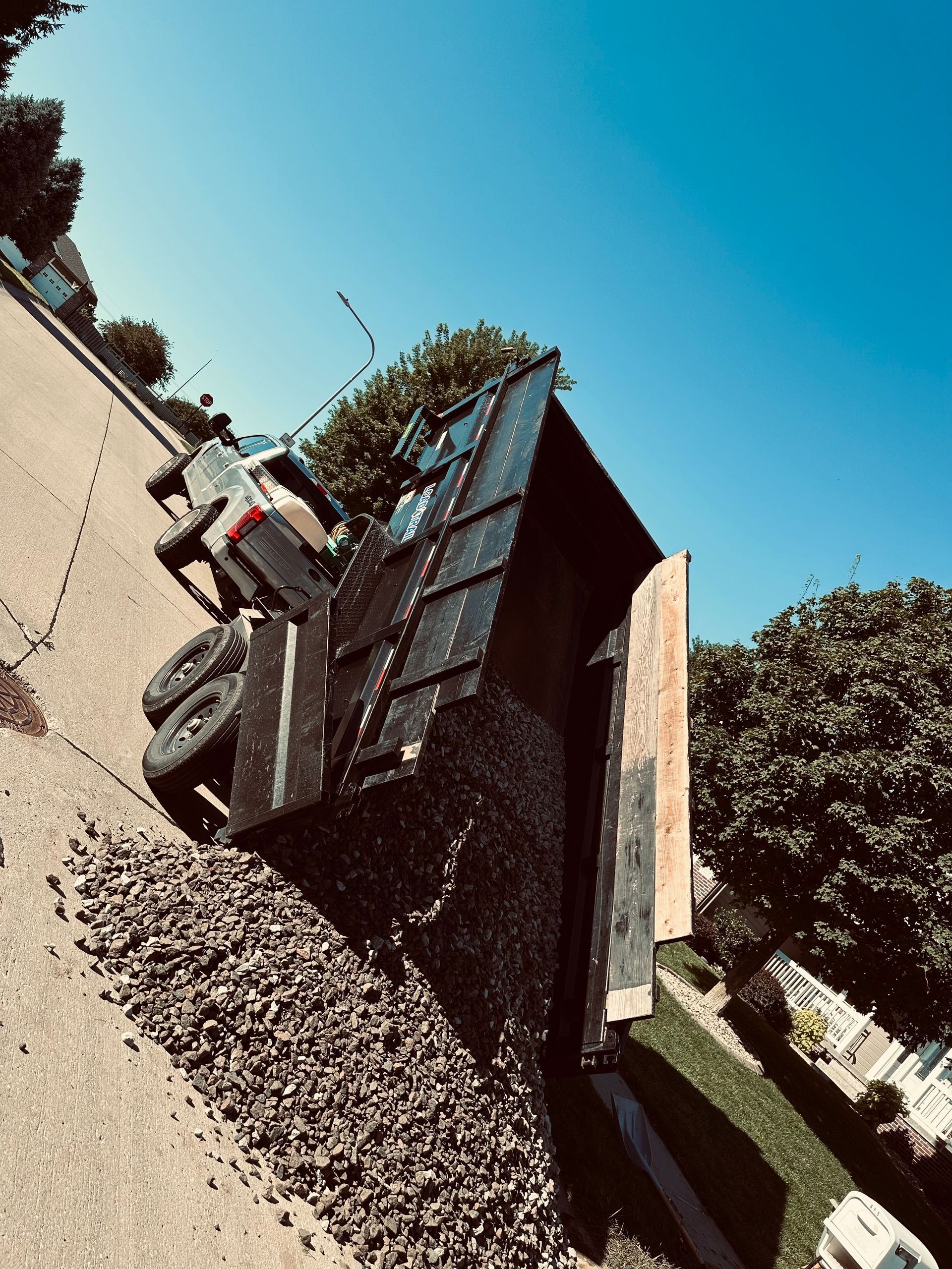 New rock installation 