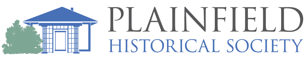 A logo for the plainfield historical society
