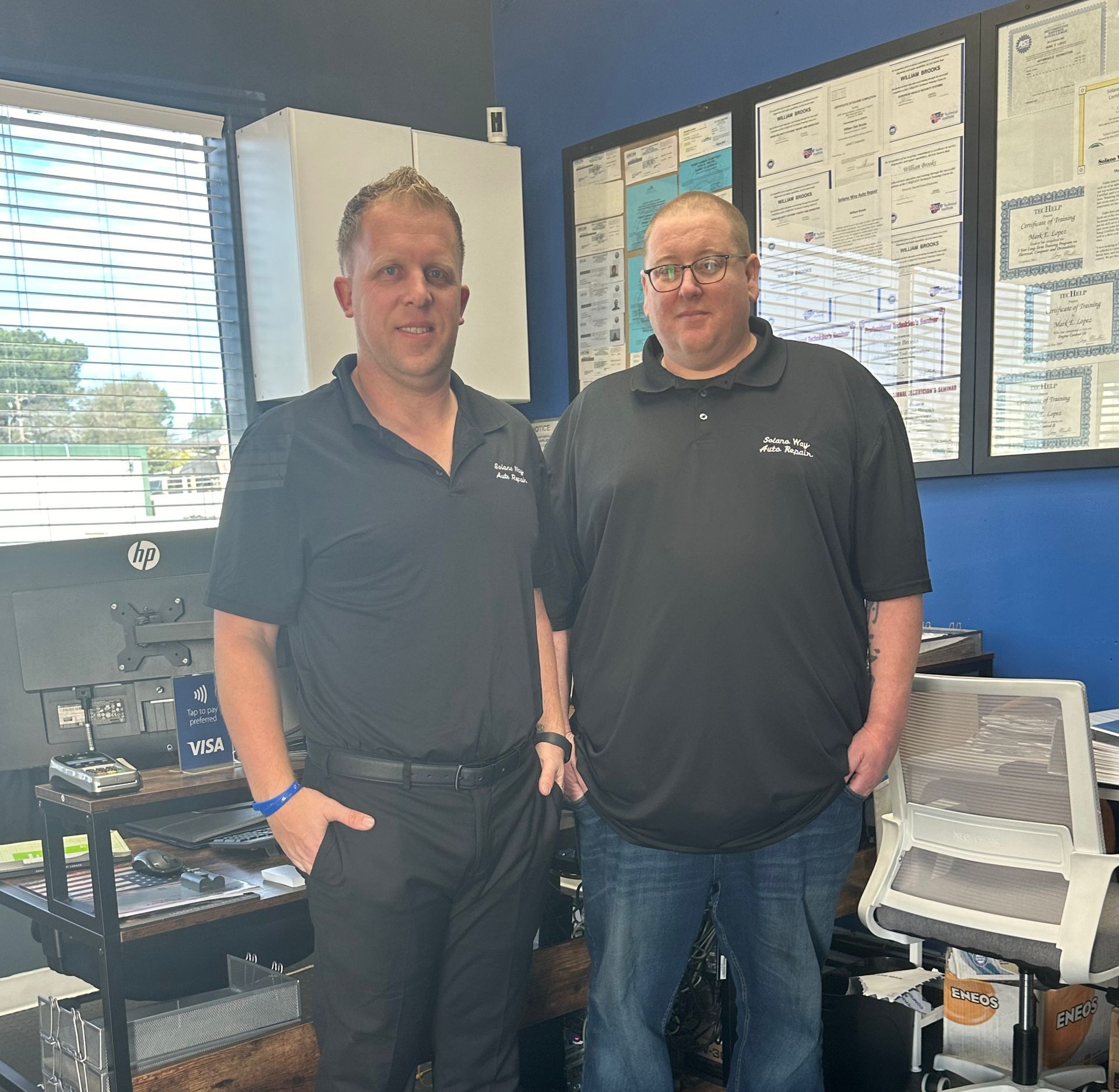 Team Members in Solano Way Auto Repair