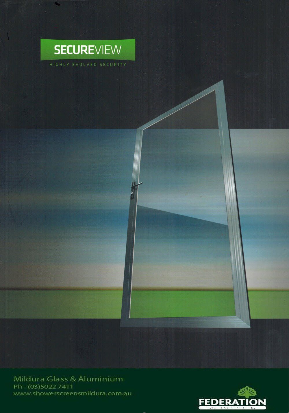 Secure view door — Mildura, VIC — Mildura Glass & Aluminium