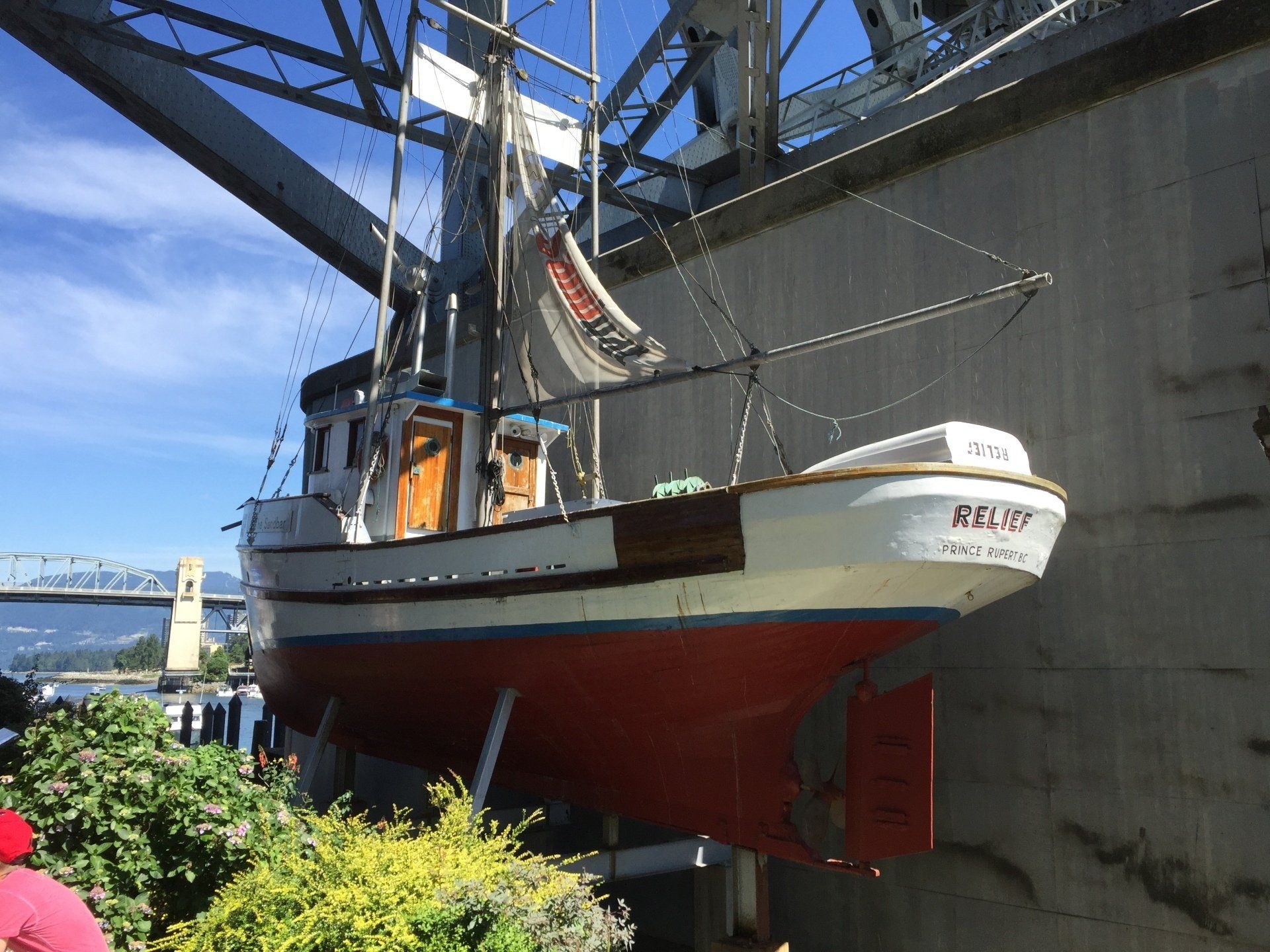 A small fishing boat, 