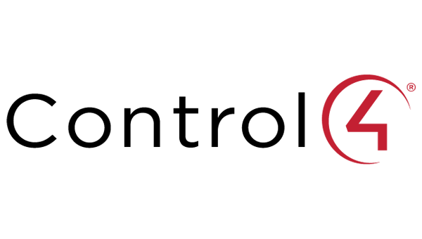 The control 4 logo is black and red on a white background.