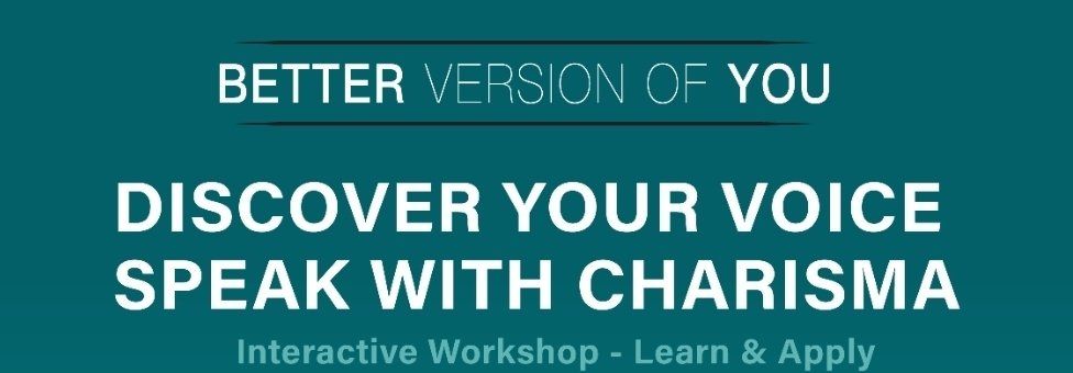 Discover Your Voice and Speak with Confidence