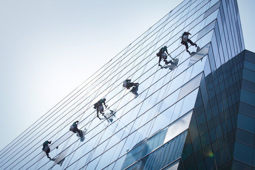 commercial window cleaning