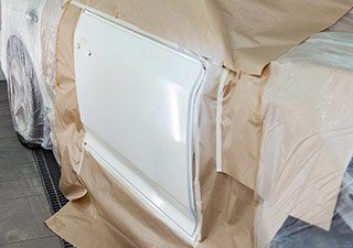 Auto Body Shop  — Car Door After Painting in Griffith, IN