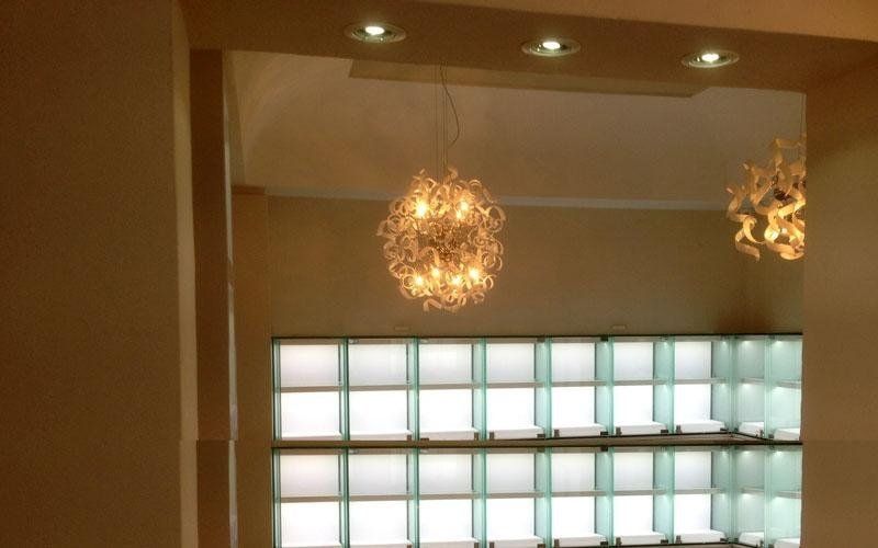 illuminazione d'arredo in una casa