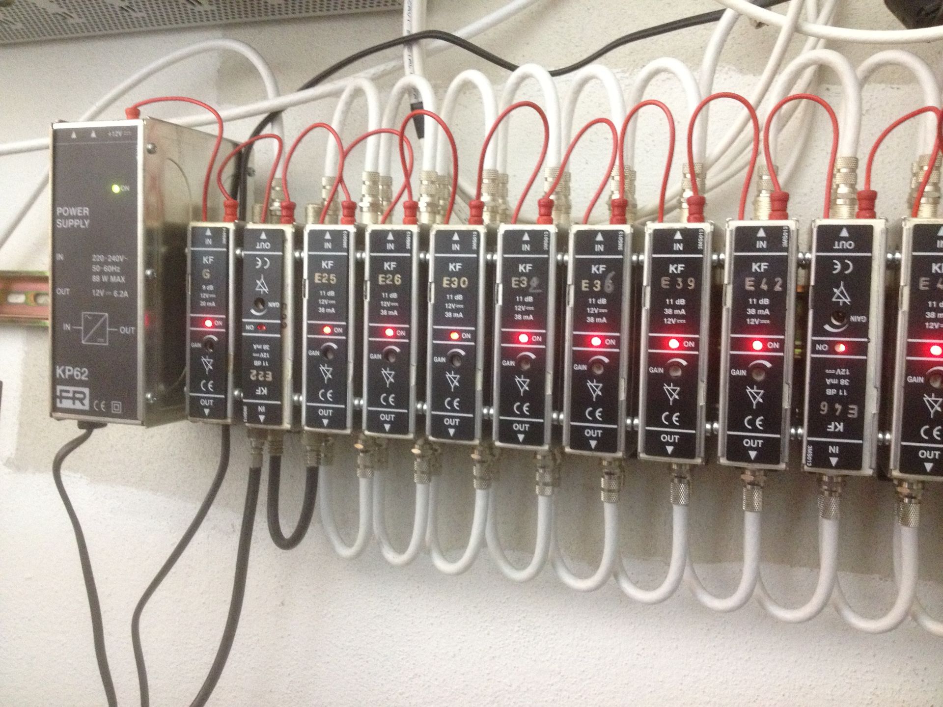 impianto elettrico di un'azienda