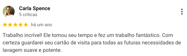 Testemunho sobre limpeza exterior eficaz e segura prestada pela Nortalis