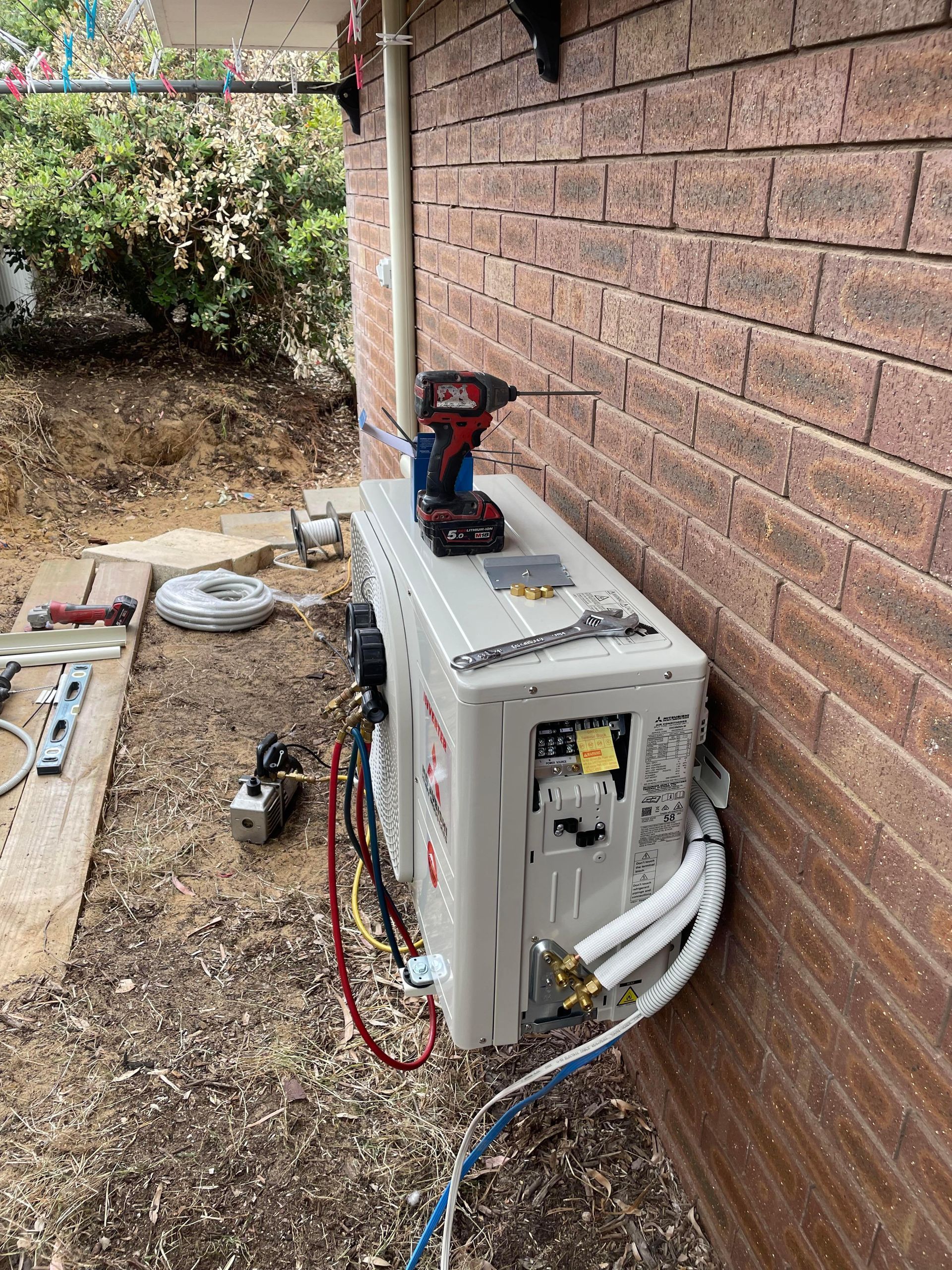 split system unit removal