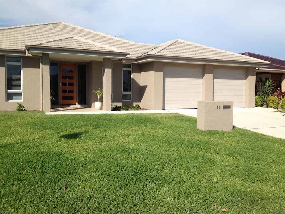 Lawn Area — Garage Door Services in Taree, NSW