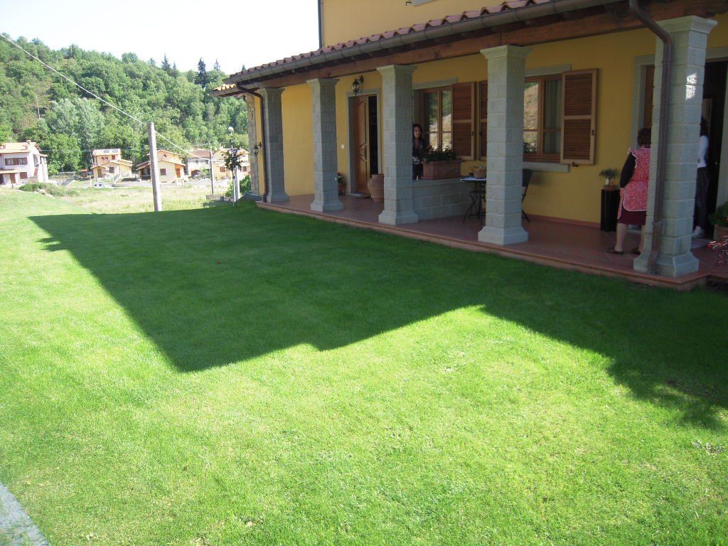 Ristrutturazione facciata esterna di una villa