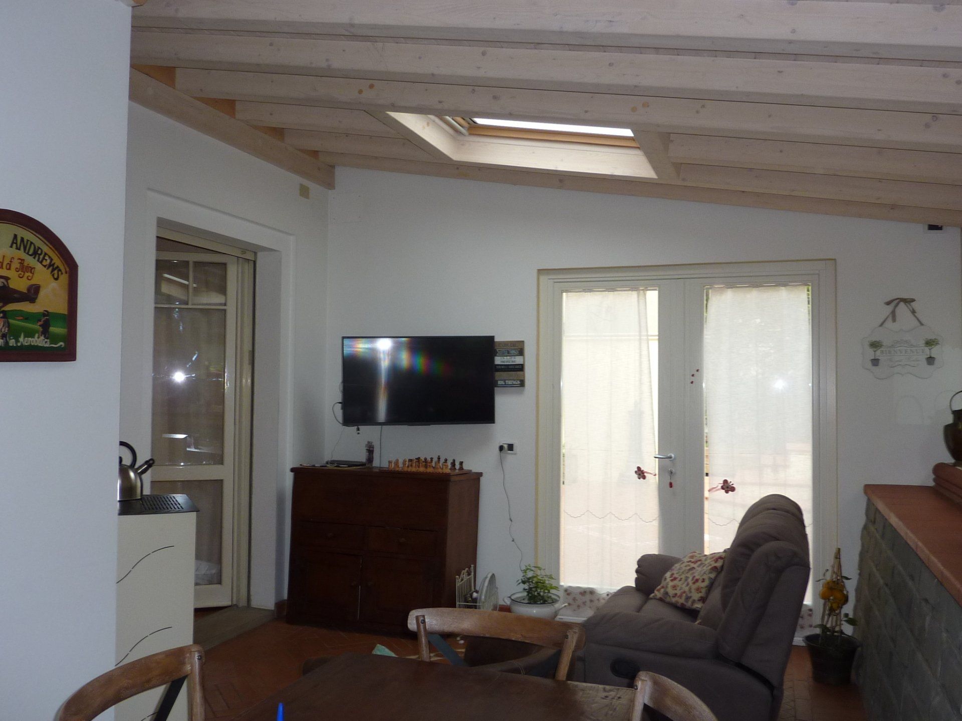 Salotto ristrutturato