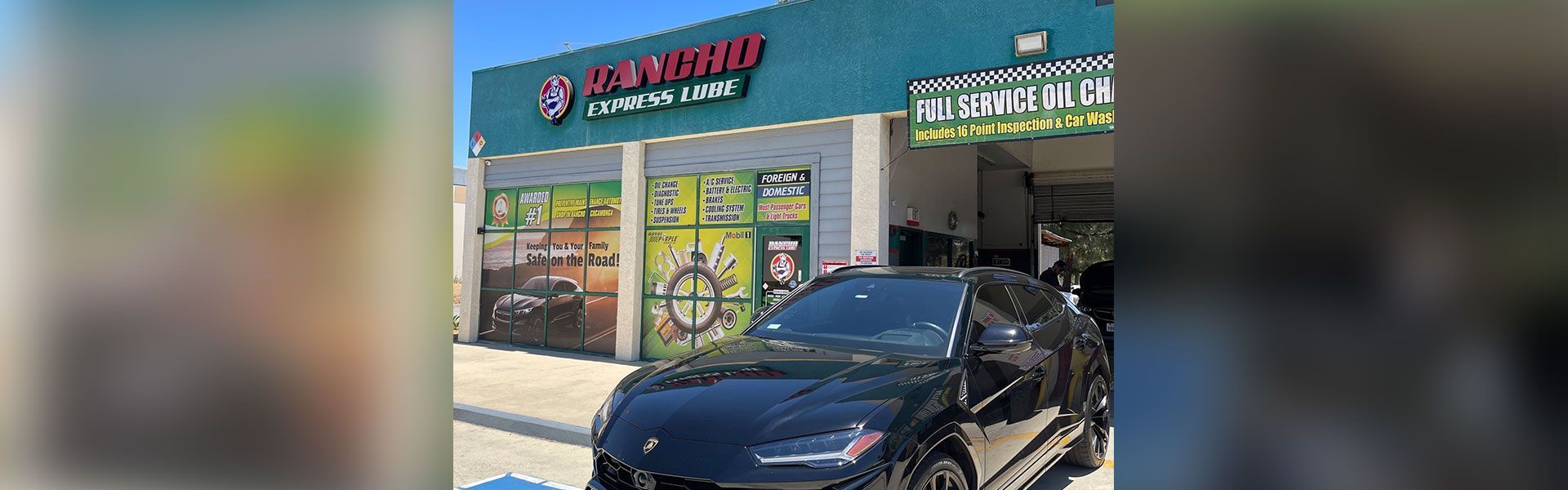 Front of shop | Rancho Express Lube