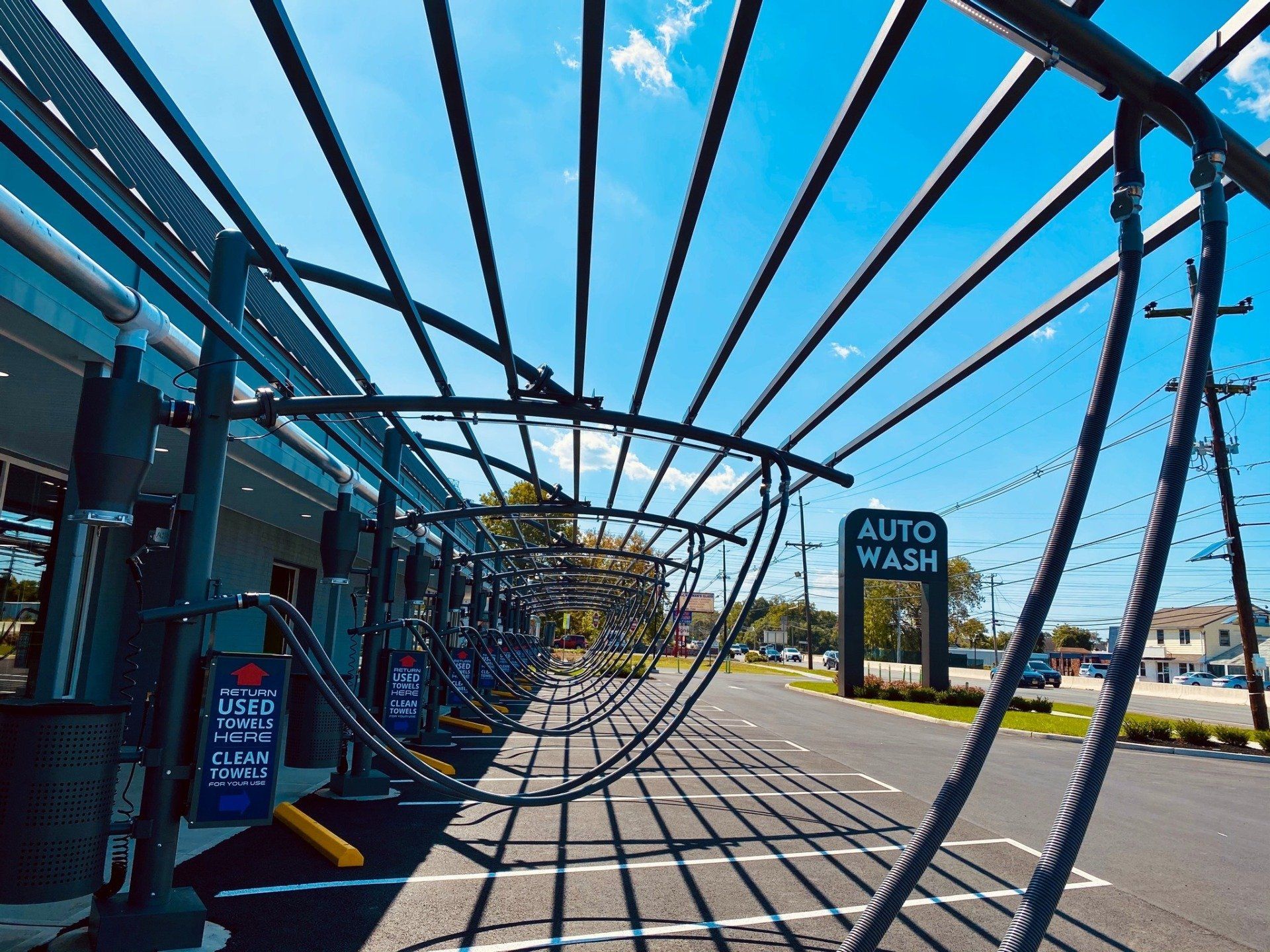 outdoor car wash vacuums