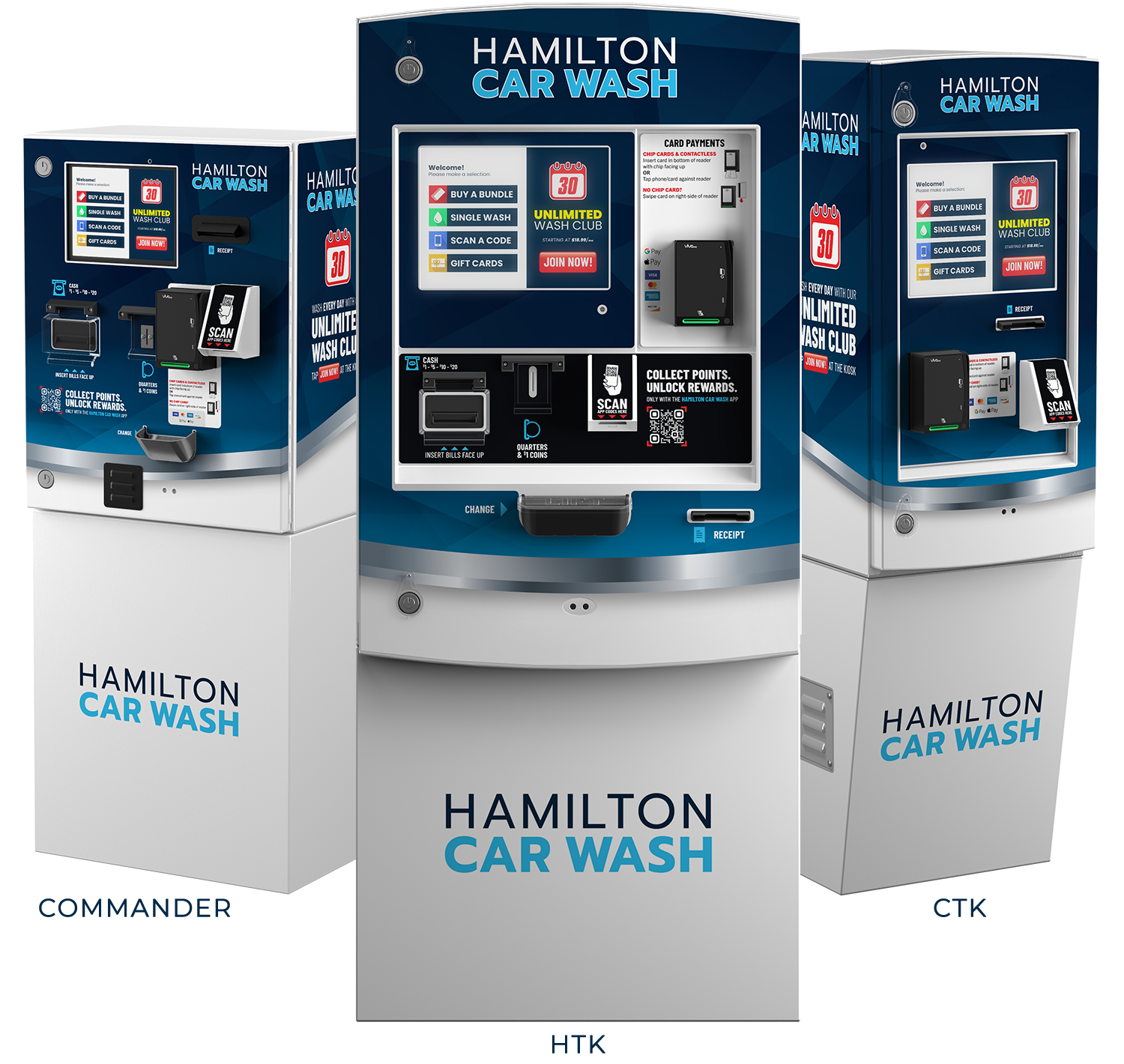 hamilton car wash pay stations
