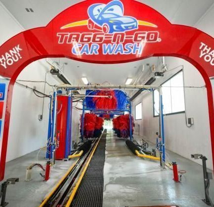 Spinlite car wash tunnel equipment