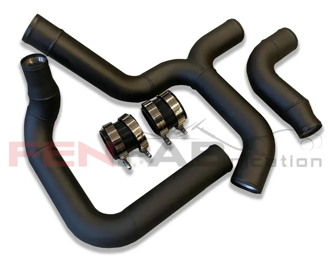 FENFABrication 2020+ Ford Explorer ST Hotside Charge Piping (FITS FENFAB INTAKE)