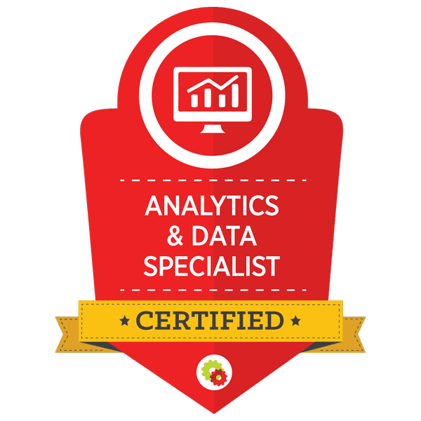 Analytics & Data specialist certified Logo - (see image)