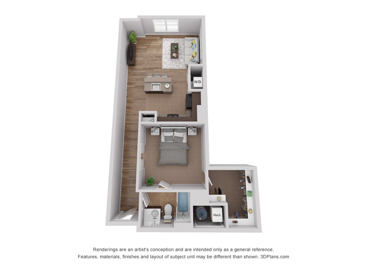 201 Twenty One Floorplan A1